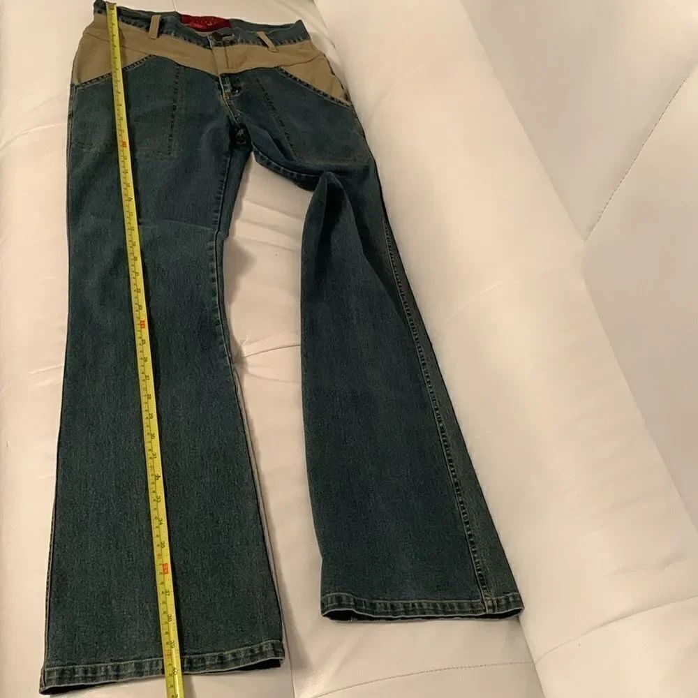 Seven Jeans Stretch Flared Leg Boot Cut Women’s Soft Denim Size M - Picture 7 of 10